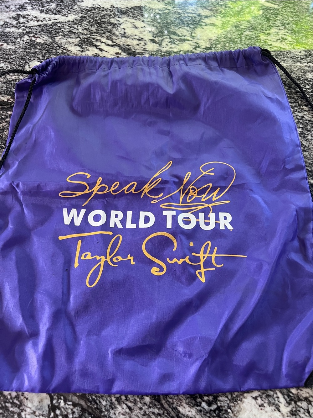 Taylor Swift Speak Easy Draw String Bag